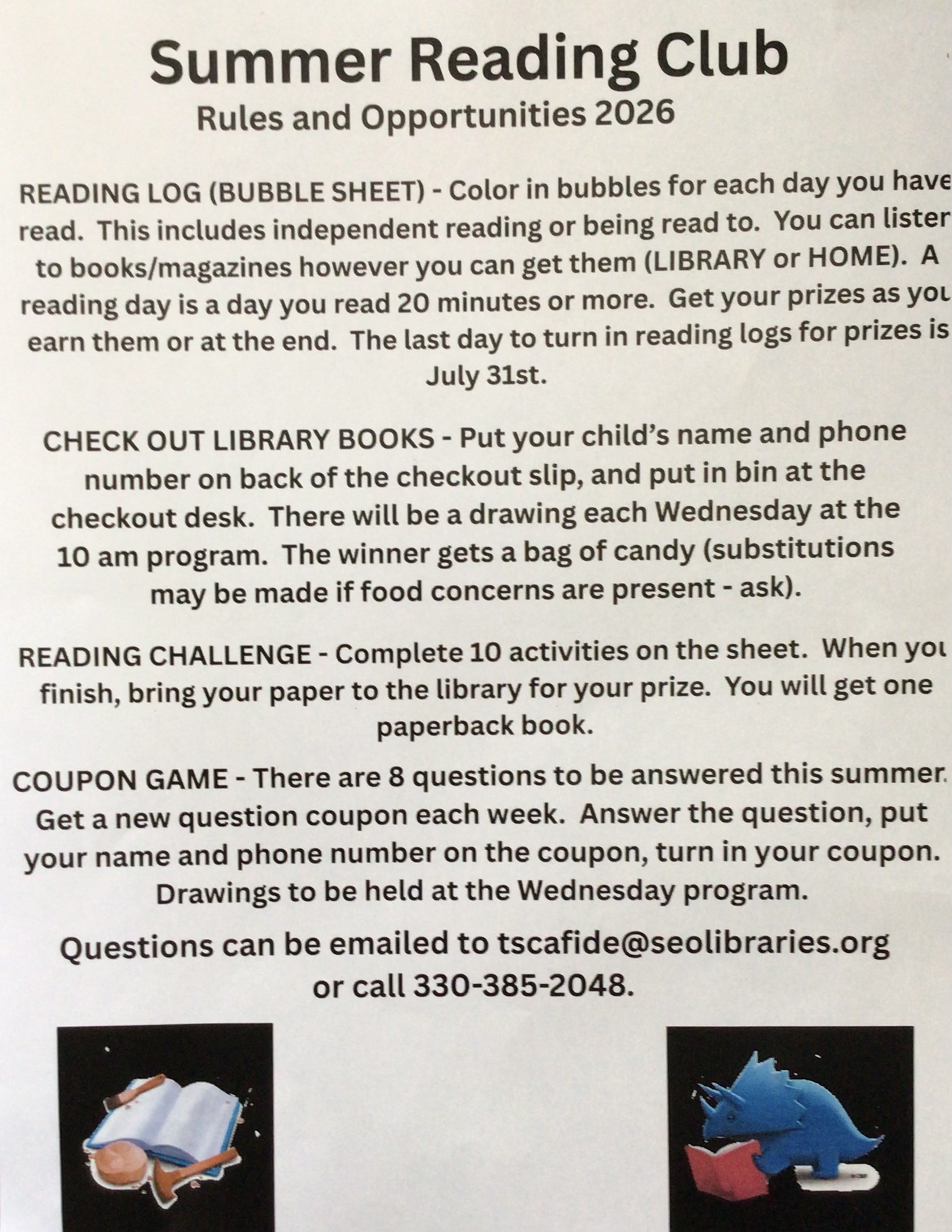 Summer Reading Program 2026