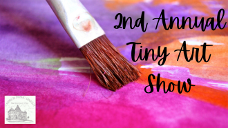 paint brush with bright watercolor