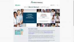 Merck manuals screenshot